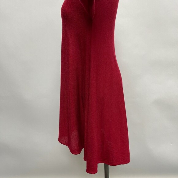 Max Edition Women's Long Sweater Medium Red Wool Blend - Picture 3 of 8